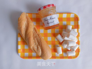 棉花糖法棍的做法步调：1