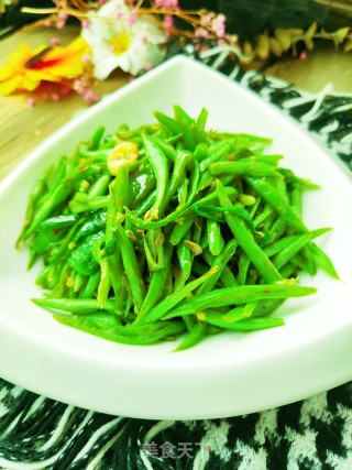 干煸四时豆的做法步调：8