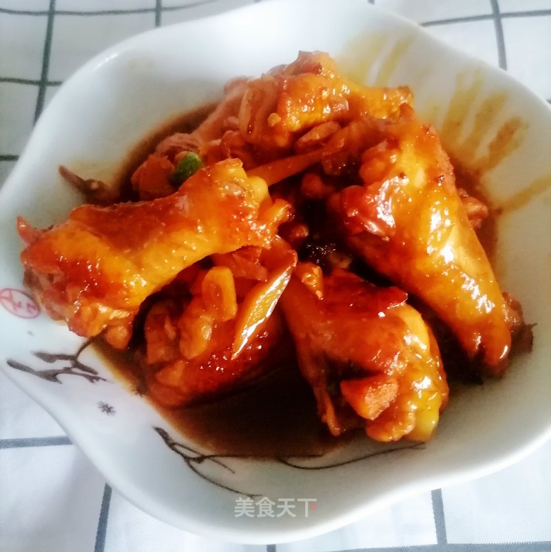白烧鸡翅根的做法