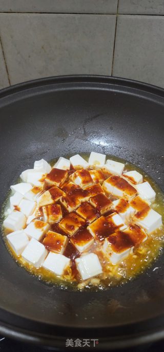 麻婆豆腐的做法步调：6