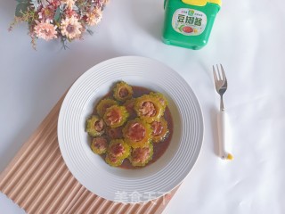 苦瓜酿肉的做法步调：13
