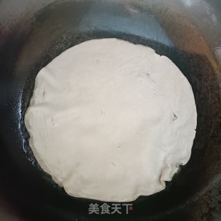 脚抓饼的做法步调：4