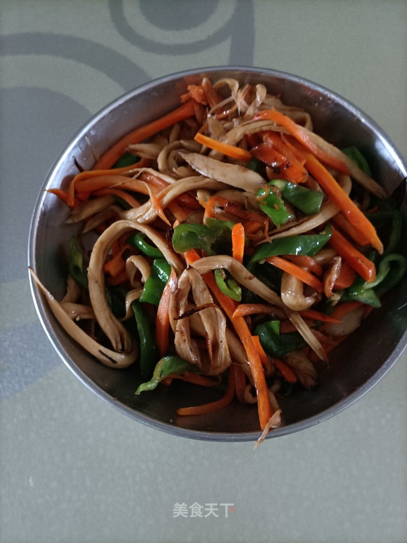 脚撕杏鲍菇的做法