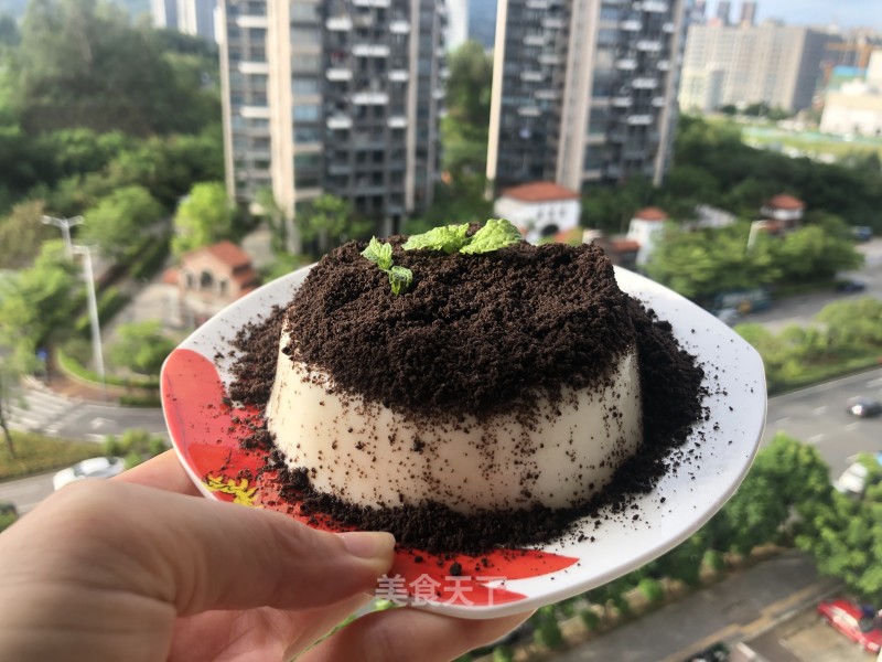 利剑凉粉奶冻的做法