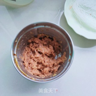 猪肉豇豆煎包的做法步调：1