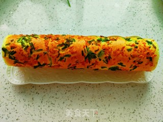 喷鼻香
葱肉紧海苔蛋糕卷的做法步伐
：22