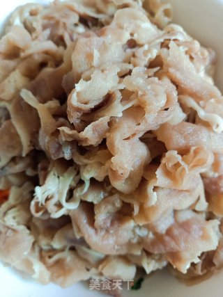 凉拌黄瓜羊肉卷的做法步调：4