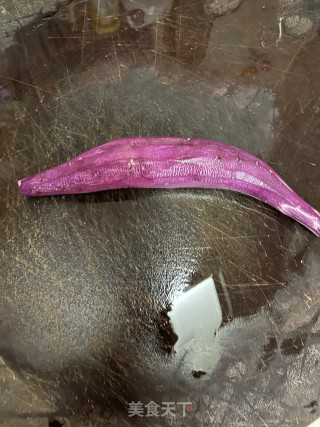 紫薯蛋挞的做法步调：1