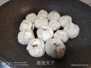 肉终虾仁死煎包的做法步调：10