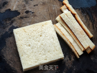 鸡胸肉吐司卷的做法步调：2