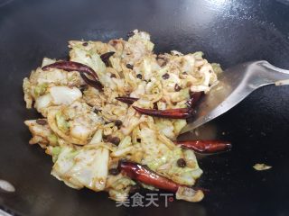 豆豉圆利剑菜的做法步调：3