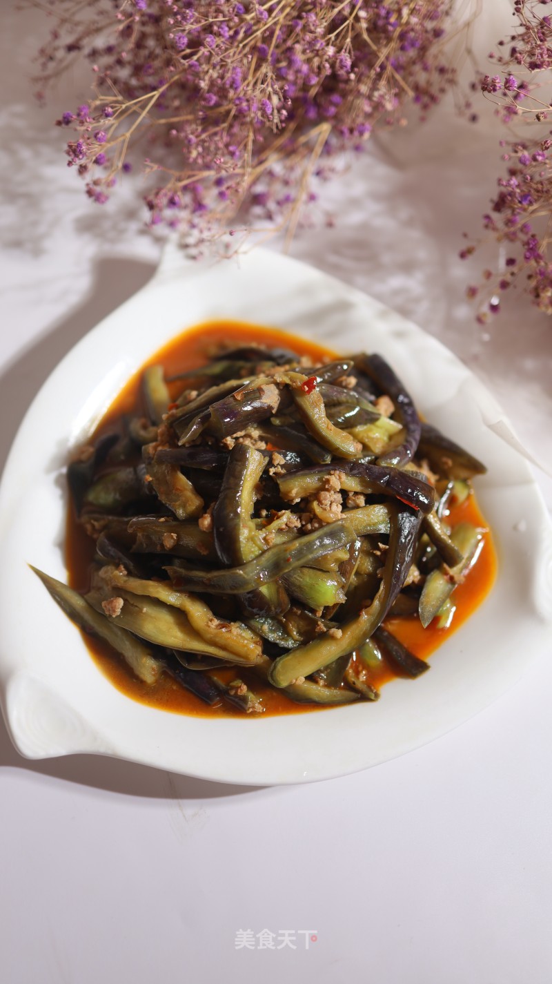 肉终白烧茄子的做法
