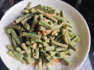 芝麻酱拌豆角的做法步调：6
