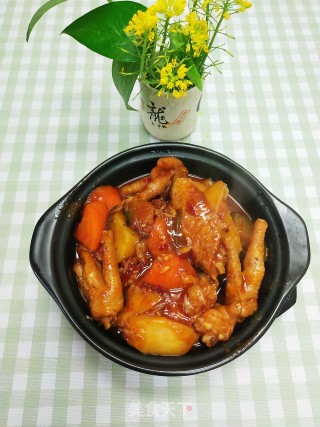 鸡爪鸡翅煲的做法步调：11