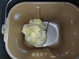 坚底蜂蜜烤里包的做法步调：4