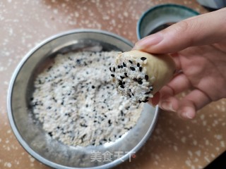 坚底蜂蜜烤里包的做法步调：16