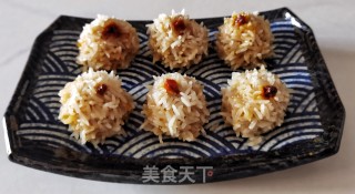 糯米喷鼻菇肉馅丸子的做法步调：13