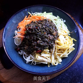 麻酱凉里的做法步调：10