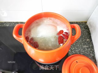 沙锅版猪肚包鸡的做法步调：9