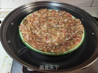 头菜蒸肉的做法步调：5