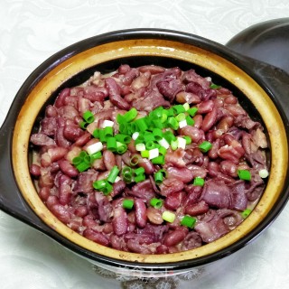 白云豆粉肠煲的做法步调：13