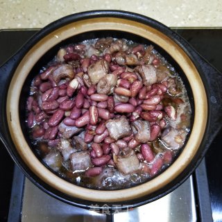 白云豆粉肠煲的做法步调：10