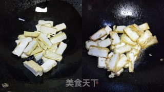 黄皮豆干炒韭菜的做法步调：4