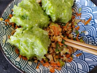 黄瓜鸡蛋胡萝卜饺子的做法步调：7