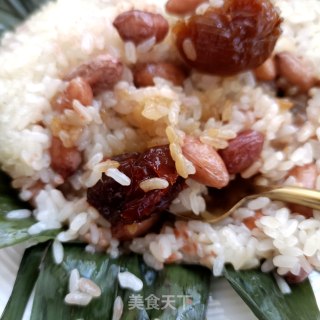 “粽子”网白花死蜜枣粽子的做法步调：25