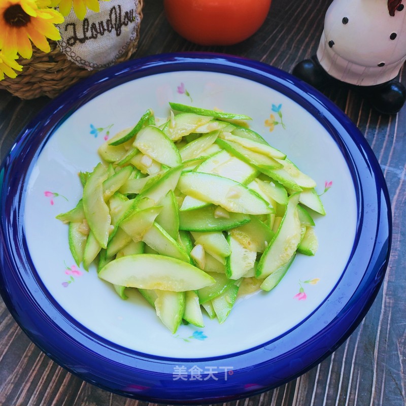 青炒西葫芦的做法