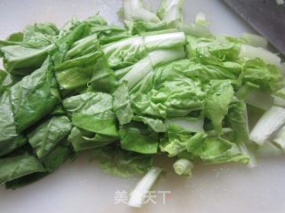 乌木耳鸡蛋炒毛毛菜的做法步调：4