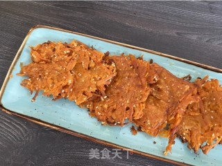 烤白薯饼的做法步调：9