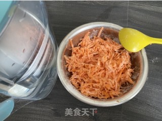 烤白薯饼的做法步调：5