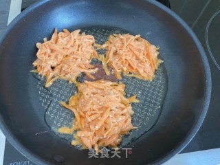 烤白薯饼的做法步调：7