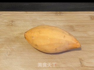 烤白薯饼的做法步调：1