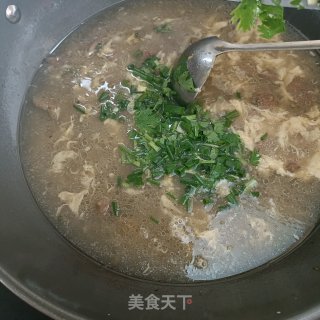 滑老猪肝汤的做法步调：11