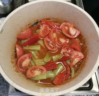 茄子烧牛肉的做法步调：13