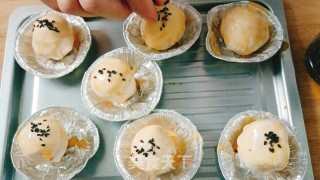 蛋黄酥之---汤圆馅的做法步调：6