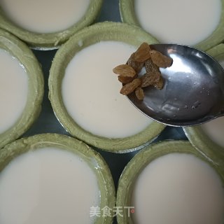 抹茶蛋挞的做法步调：8