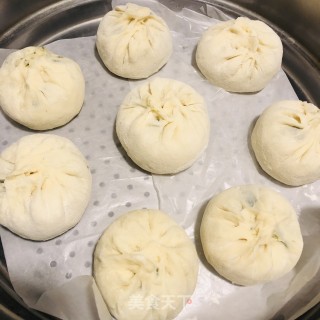 蒲公英包子的做法步调：14