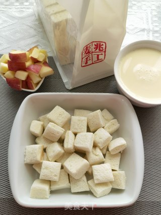 吐司布丁的做法步调：3