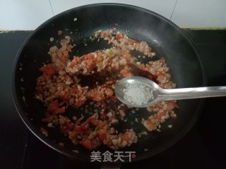 西白柿肉酱荞麦里的做法步调：9