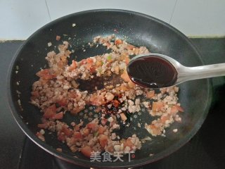 西白柿肉酱荞麦里的做法步调：8