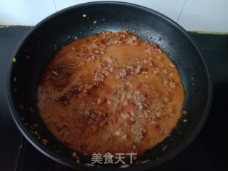 西白柿肉酱荞麦里的做法步调：12