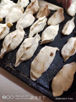 鸡胸肉木耳胡萝卜煎饺的做法步调：3