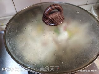 西白柿烧花菜的做法步调：6