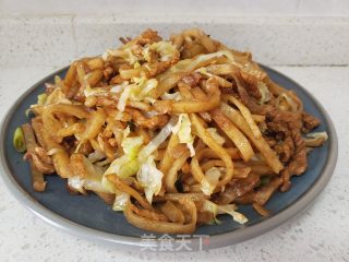 炒饼的做法步调：6