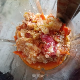 鲍鱼时蔬养分糊的做法步调：13