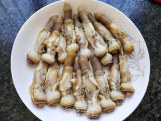 葱油竹蛏的做法步调：5