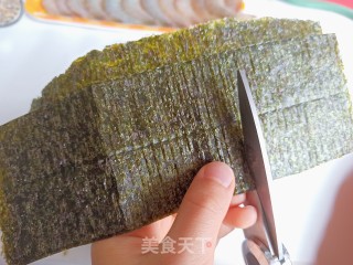 海苔虾滑卷的做法步调：2